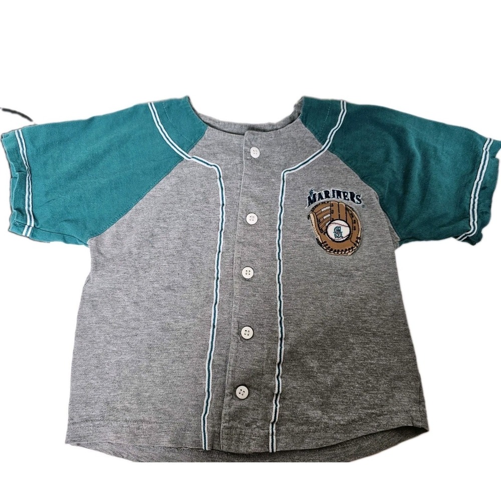 VNTG‎ Seattle Mariner Shirt 4T Kids Unisex Genuine Merchandise